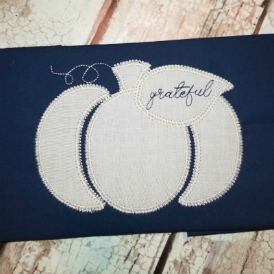 pumpkin applique